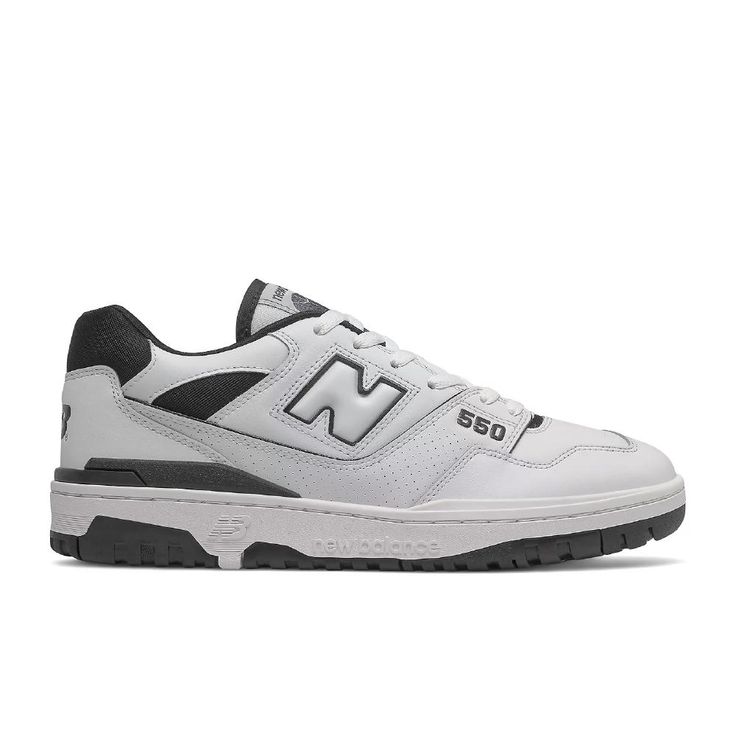New Balance 550 Black and White