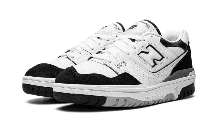 New Balance 550 Black and White