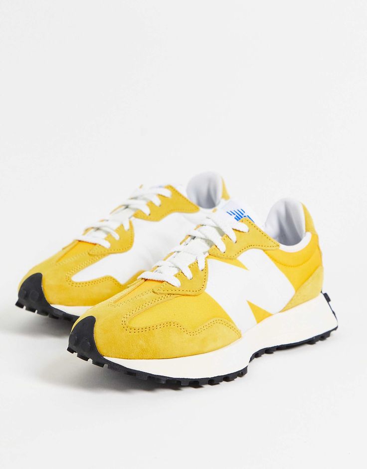New Balance 327 Yellow