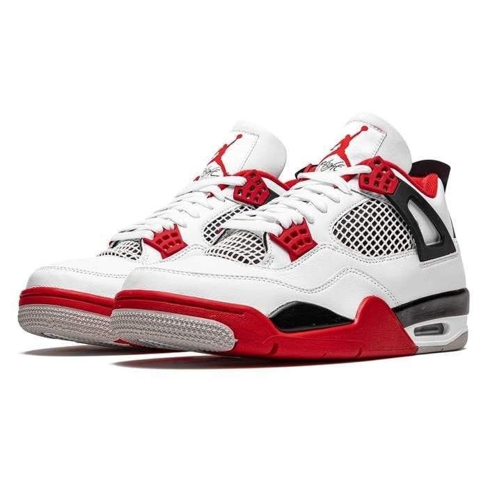 Jordan 4 White Red