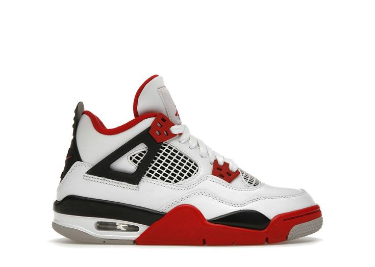 Jordan 4 White Red
