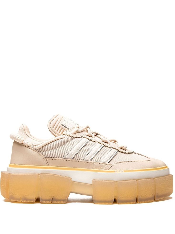 Adidas Ivy Park Super-Sleek in Ivory White